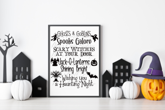 Ghost Goblins Witches Halloween | SVG: A Designer's Guide to Spooky Vector Assets