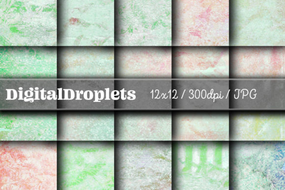 GoldenVintageGarden Vol. 57: A Designer's Vintage Texture Toolkit