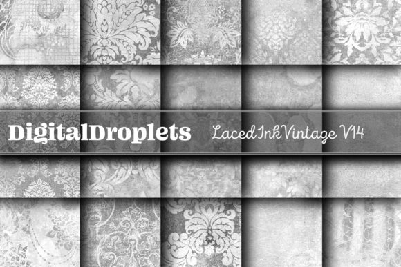 Laced Ink Vintage Vol. 14: Elevate Your Design with Timeless Texture