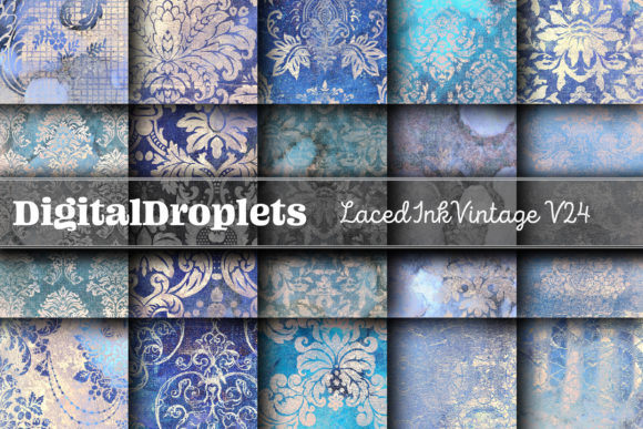 Laced Ink Vintage Vol. 24: Timeless Textures for Modern Design