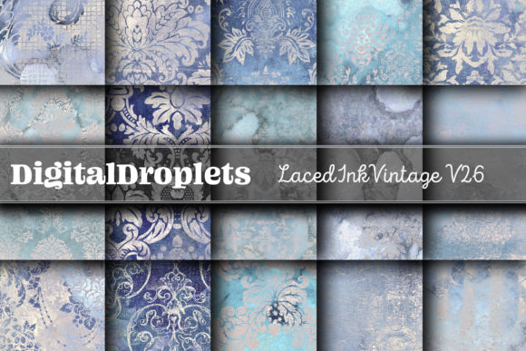 Laced Ink Vintage Vol. 26: A Designer's Textured Foundation