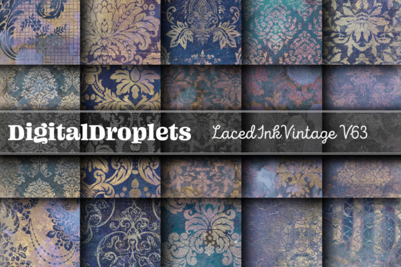 Laced Ink Vintage Vol. 63 | Collection: Timeless Textures for Modern Design
