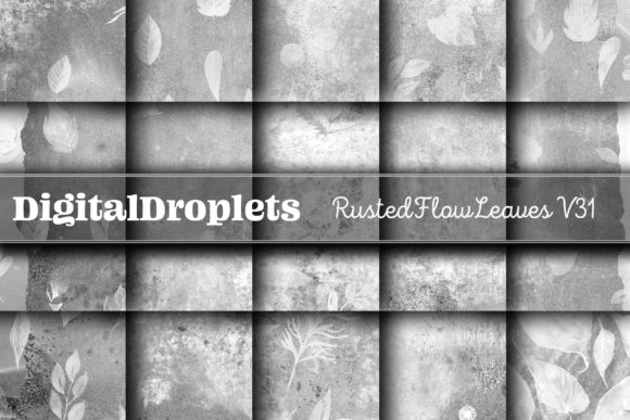 Rusted Flow Leaves Vol. 31 | Collection: A Designer's Textural Toolkit