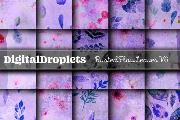 Rusted Flow Leaves Vol. 6: Grungy Textures for Authentic Design